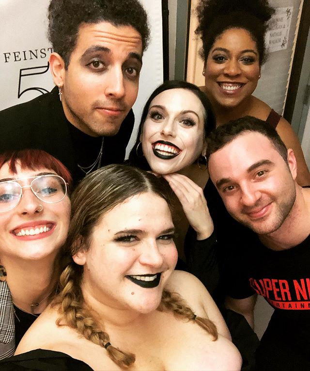 Let&rsquo;s do a Halloween show every year!! #54below @beltingbons @nwalks 
PS: y&rsquo;all are brilliant