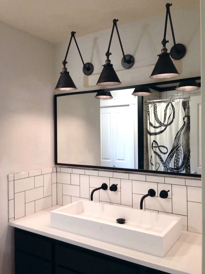 single sink + double faucets