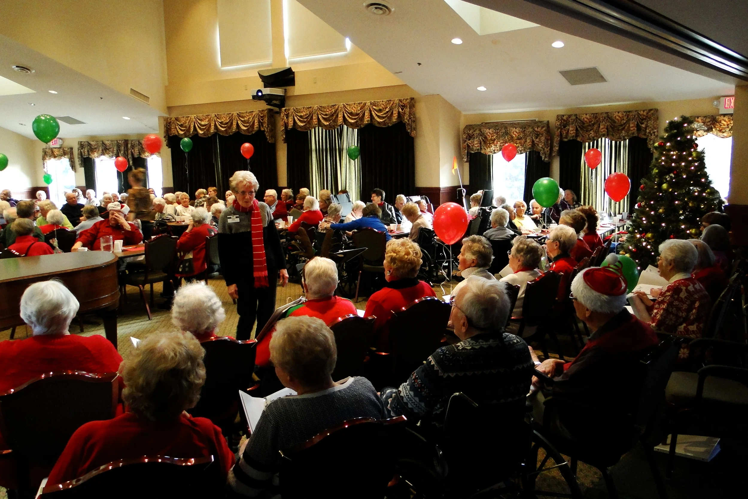 Hearing loop enables everyone to celebrate at Boutwells Landing.