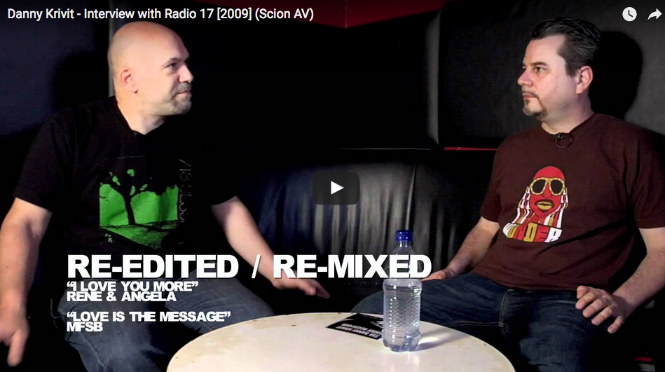 Danny Krivit - Interview with Radio 17 [2009] (Scion AV) 