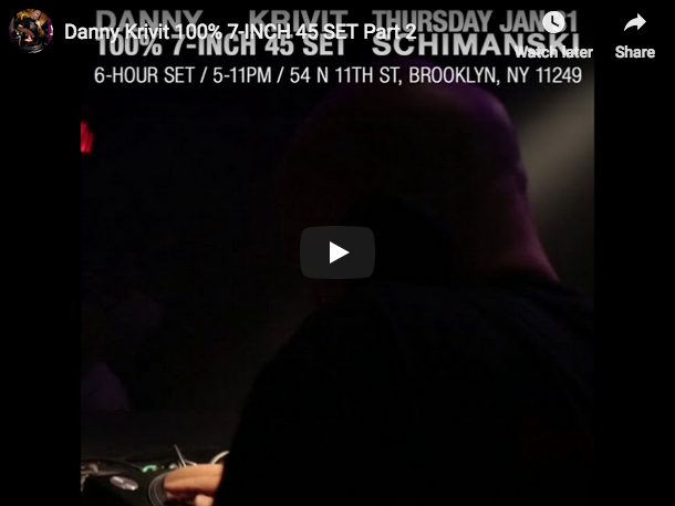 Danny Krivit 100% 7-INCH 45 SET Part 2
