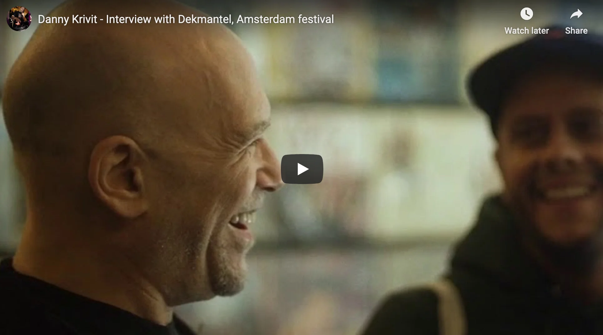 Danny Krivit - Interview with Dekmantel, Amsterdam festival
