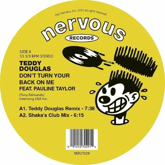OUT NOW! 12&quot; Vinyl Teddy DOUGLAS &quot;Don't Turn Your Back On Me&quot; Nervous new mixes, Danny Krivit Edit on Nervous. Danny :)

Buy: Link in Bio
https://tinyurl.com/4b9mnx6u

@dannykrivit
Schedule &amp; Releases
https://linktr.ee/DannyKrivit
