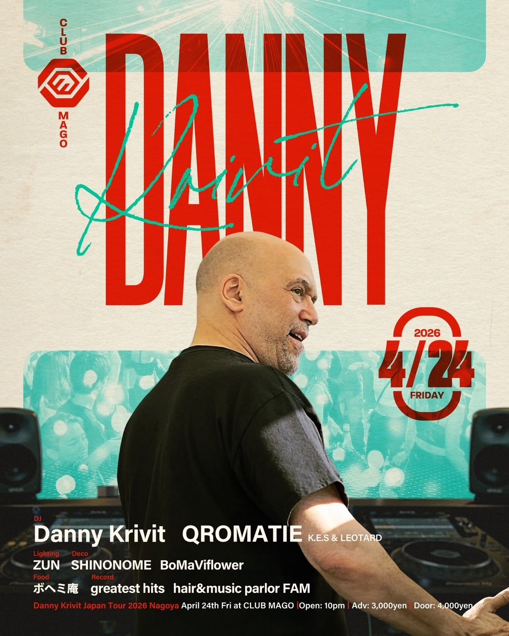 ● Danny Krivit　リエディット　Tweet　ATCQ Danny Krivit (@dannykrivit) • Instagram photos and videos