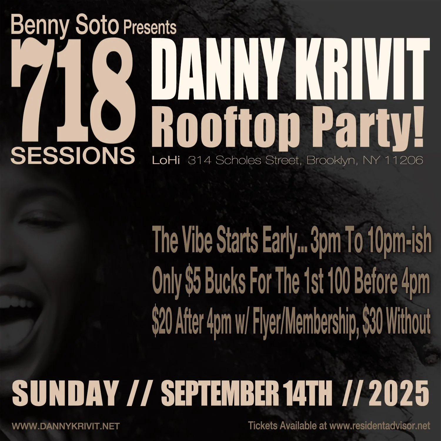 2025 — 2025 Danny Krivit Schedule 2 | DANNY KRIVIT