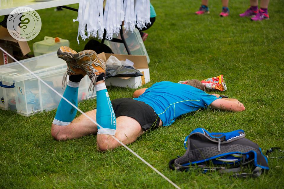 Tired after the 50k Ultra! 