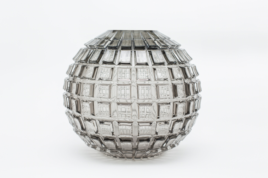 Radial Grid Vase