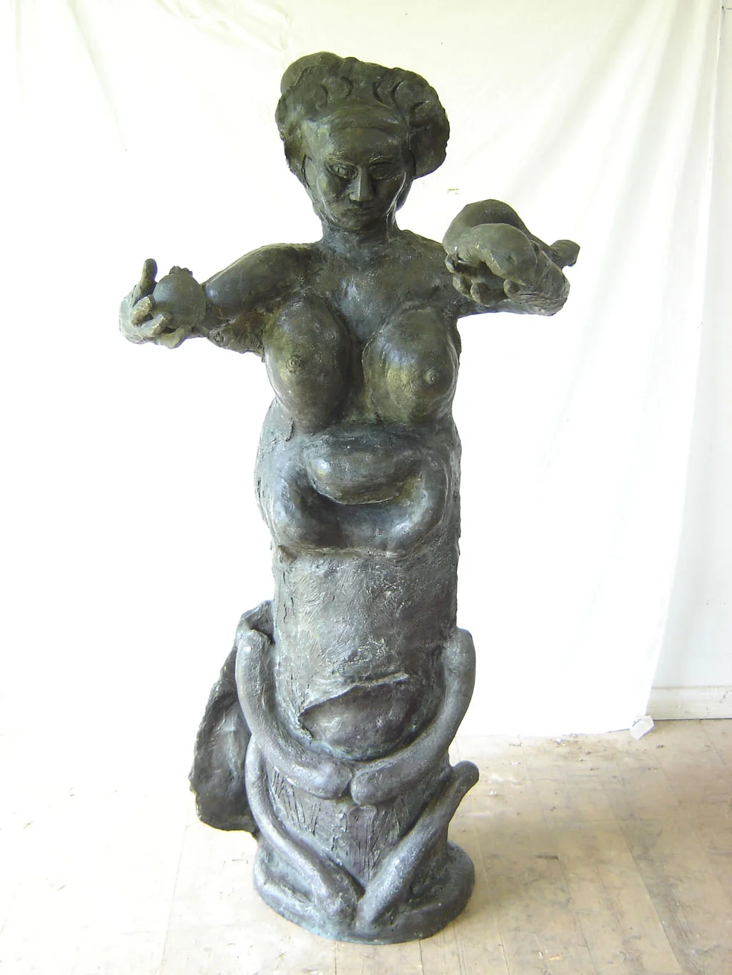 PORTRAIT OF THE ARTIST'S WIFE ENTERING TUSCANY