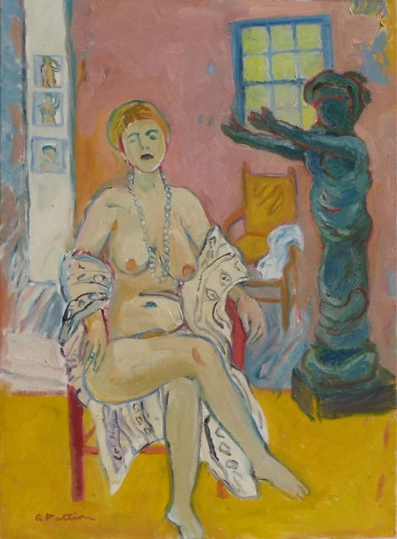 MODEL IN THE ART STUDIO