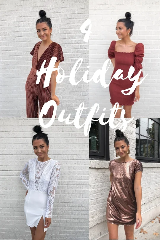 4 Must Have Holiday Outfits 