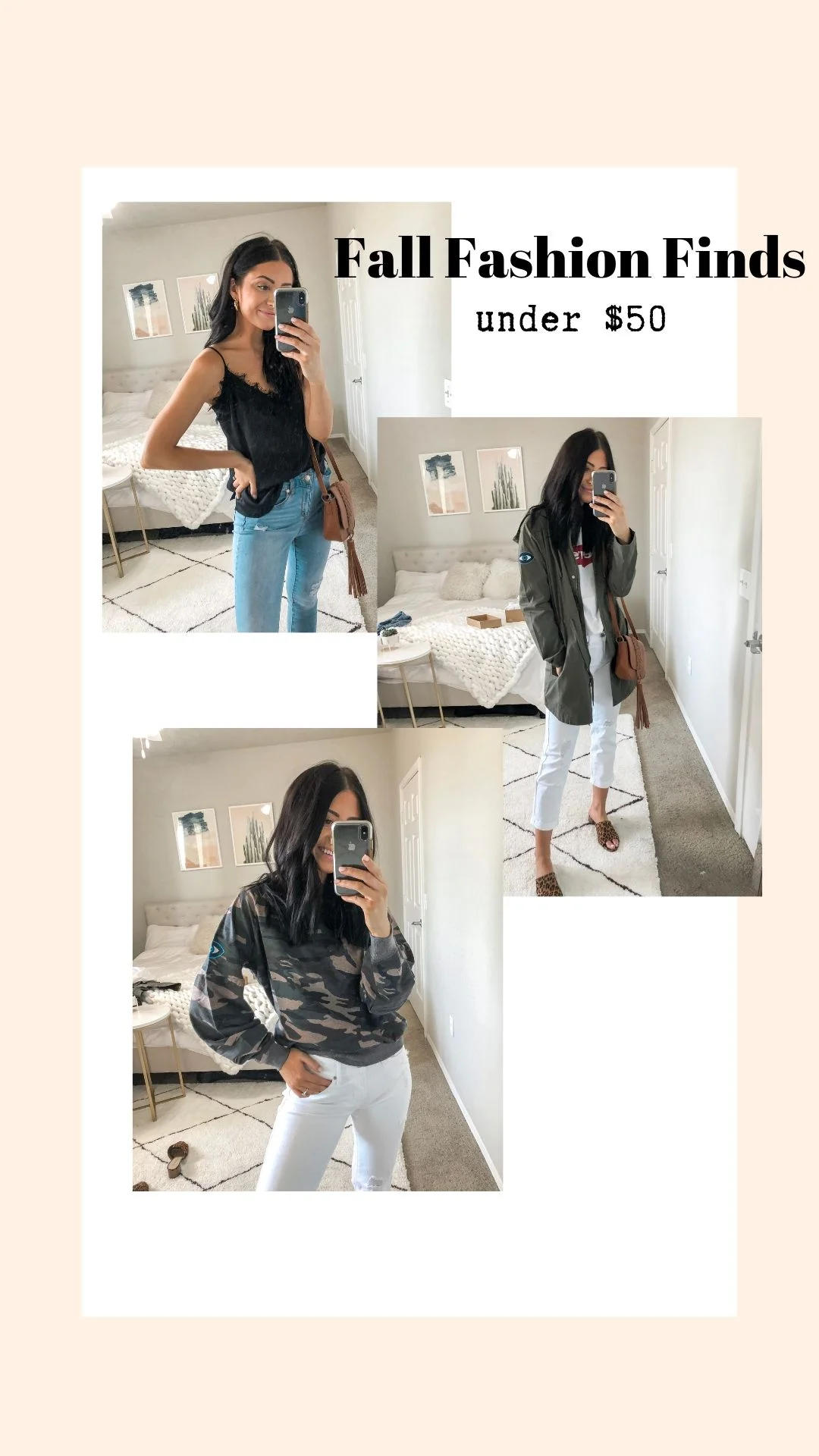 Fall Fashion Finds under $50! 