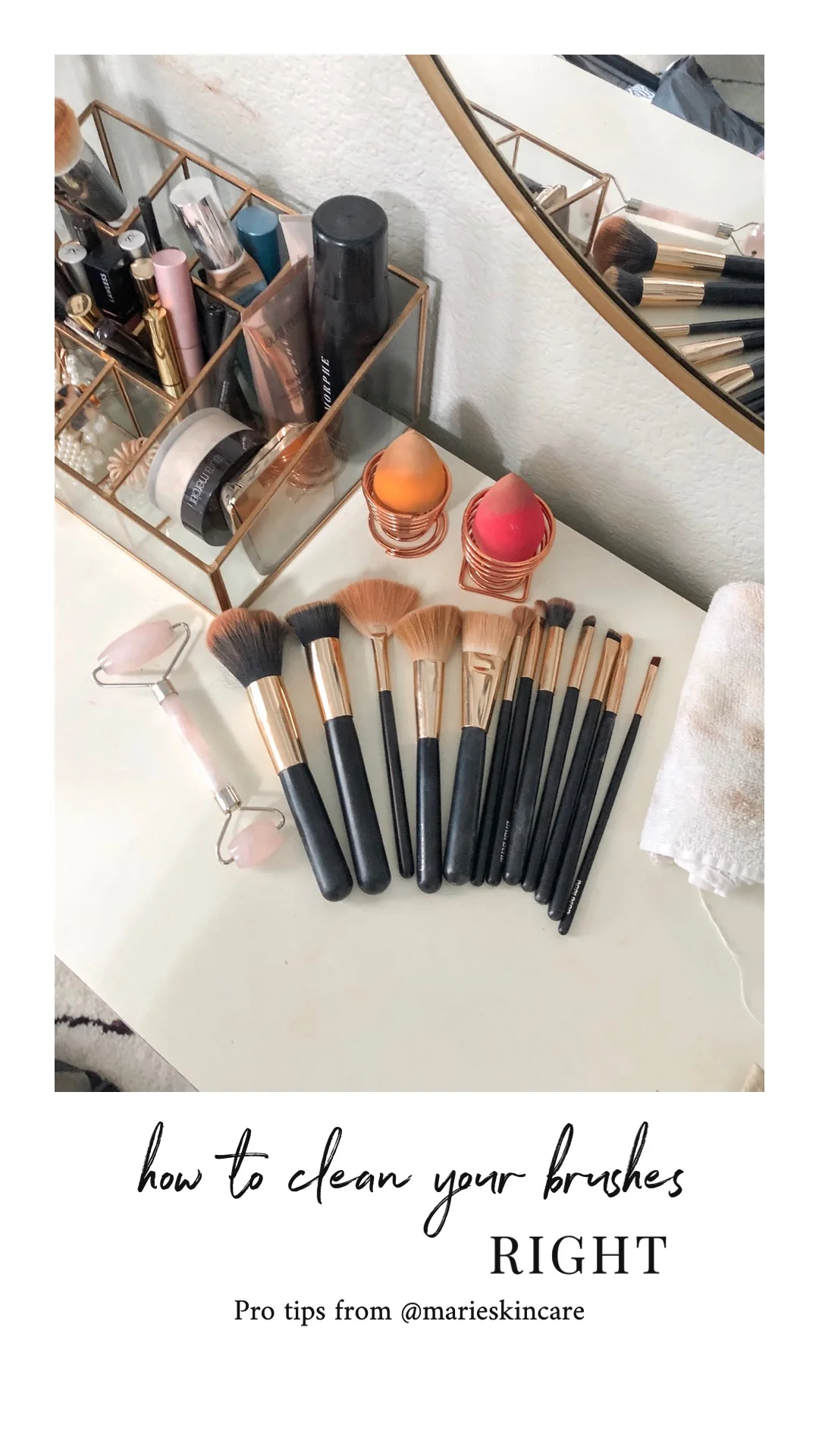 How to clean your brushes RIGHT x 