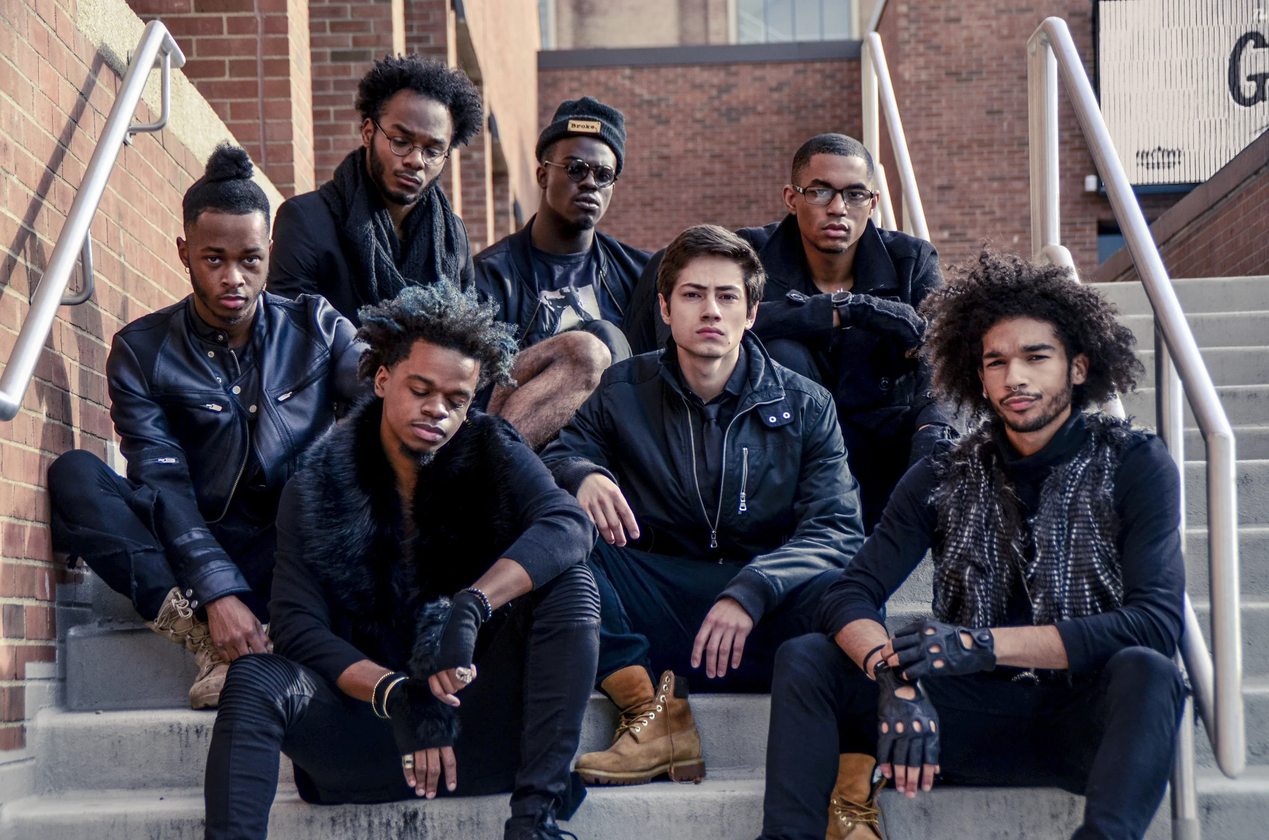 December 2015 - Tre Planes, Austin Coats, Jowan Cole, Courion Williams, Isaac Korb, Trevor Lee, and yours truly.