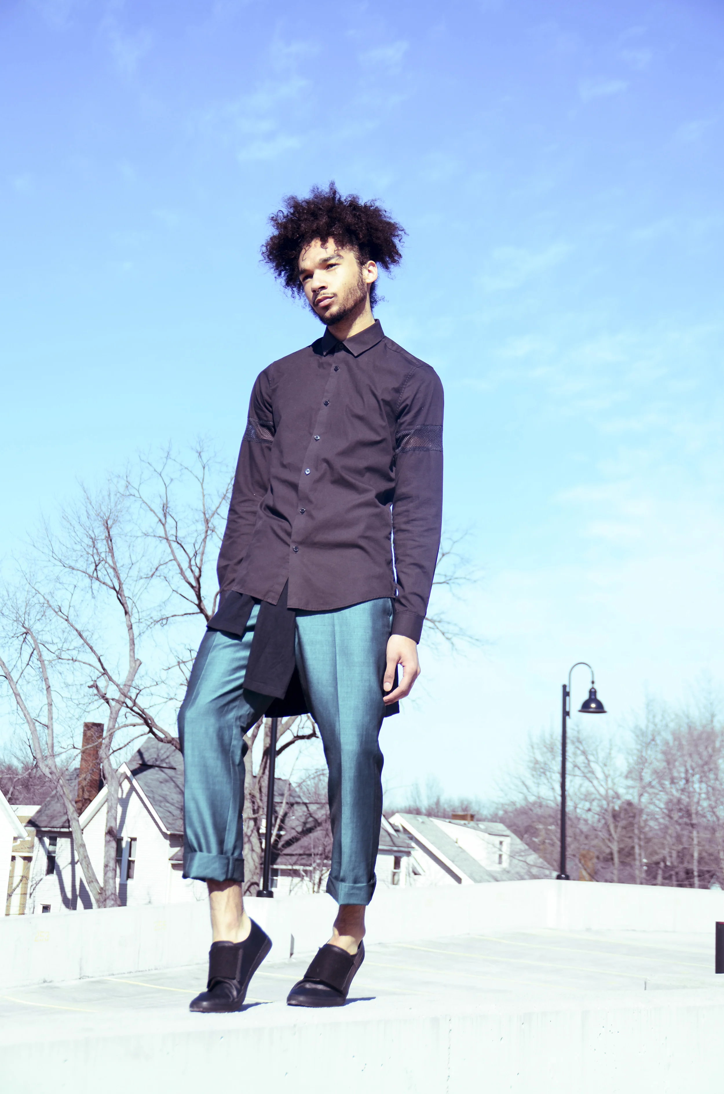 Shirt - ASOS ( asos.com ) | Pants - Lambretta ( lambretta-fashion.com )