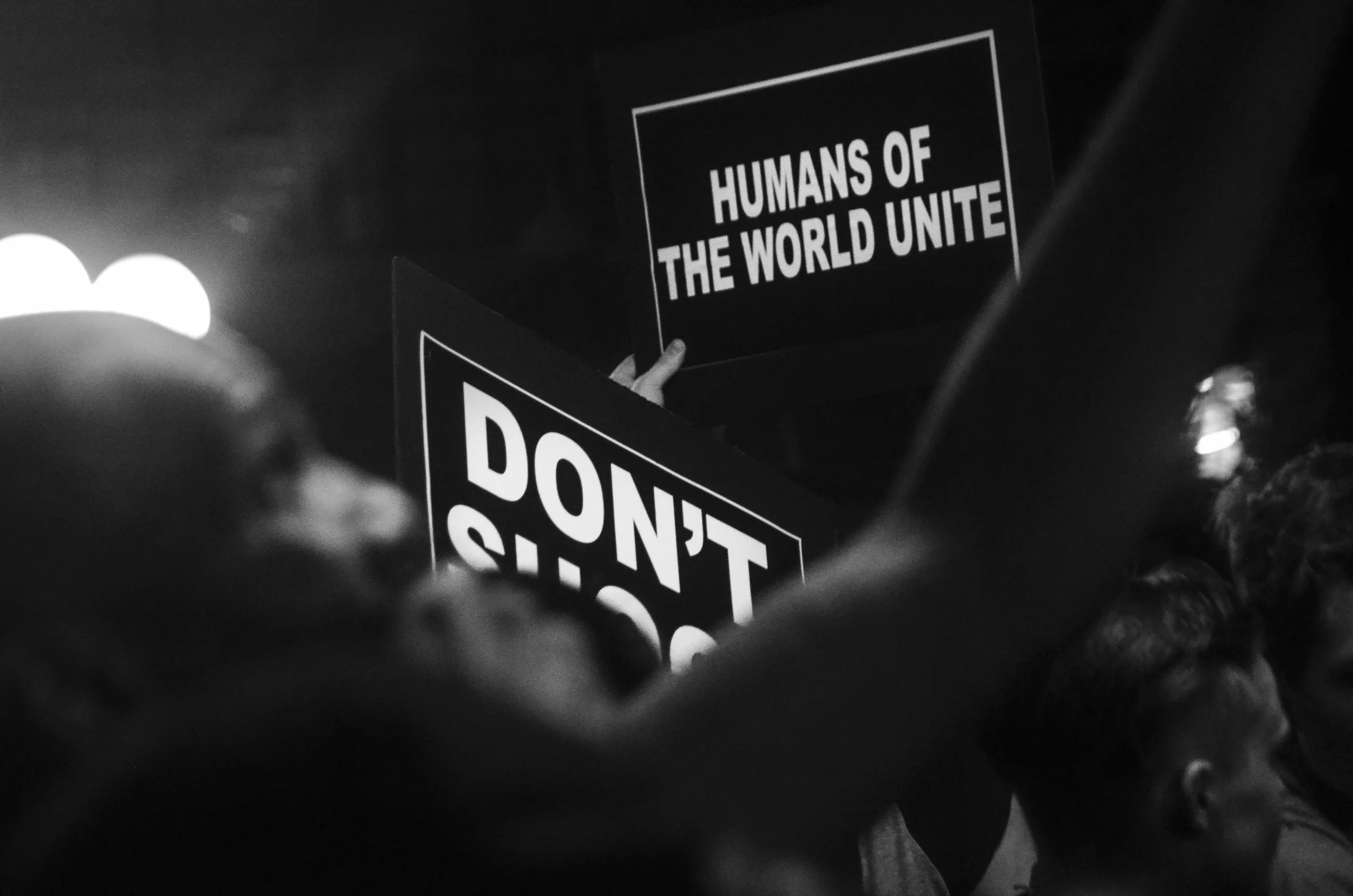 Union Square to Time Square March in NYC - July 9, 2016.