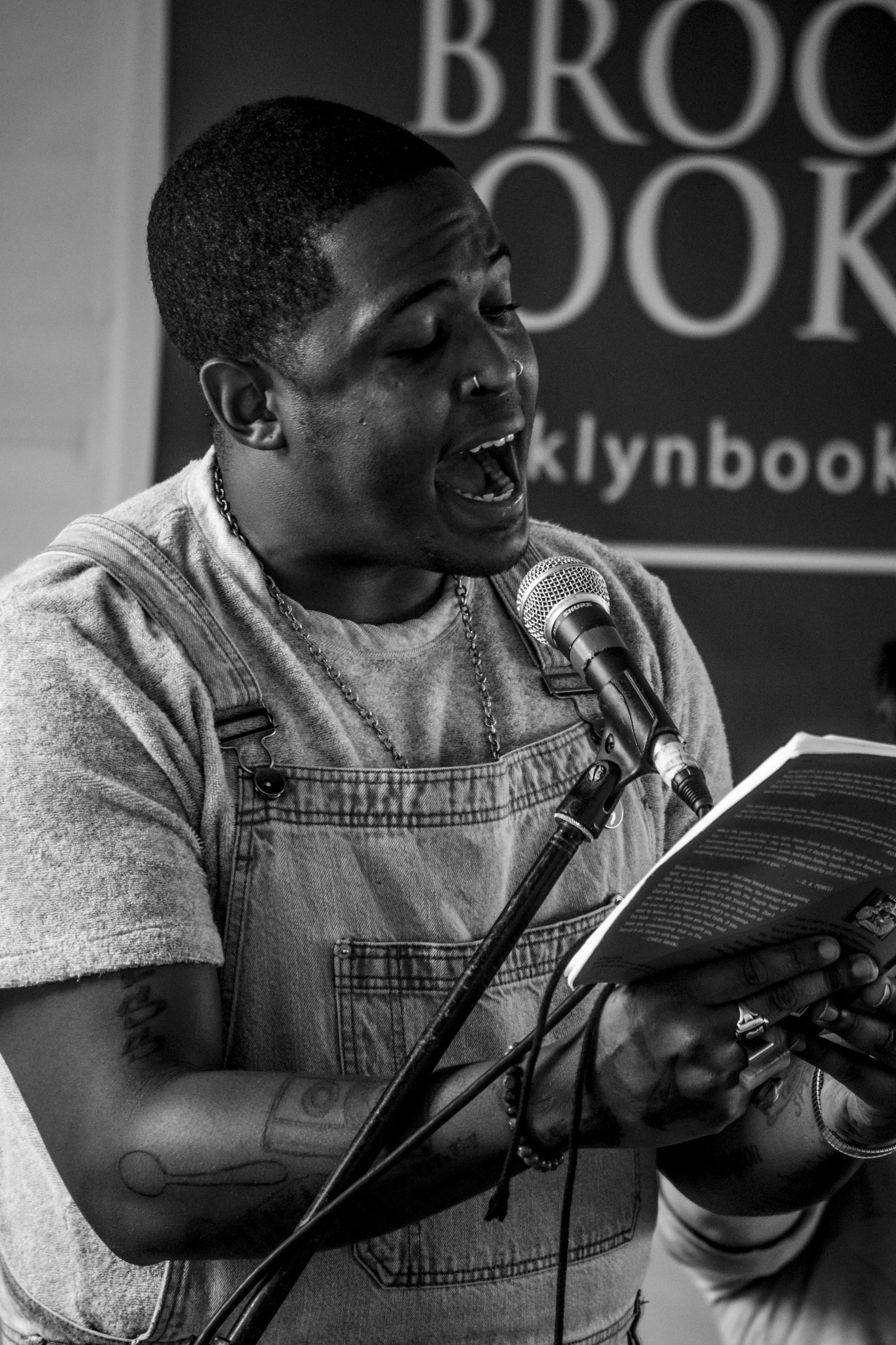 denez smith at brooklyn book festival (2017)