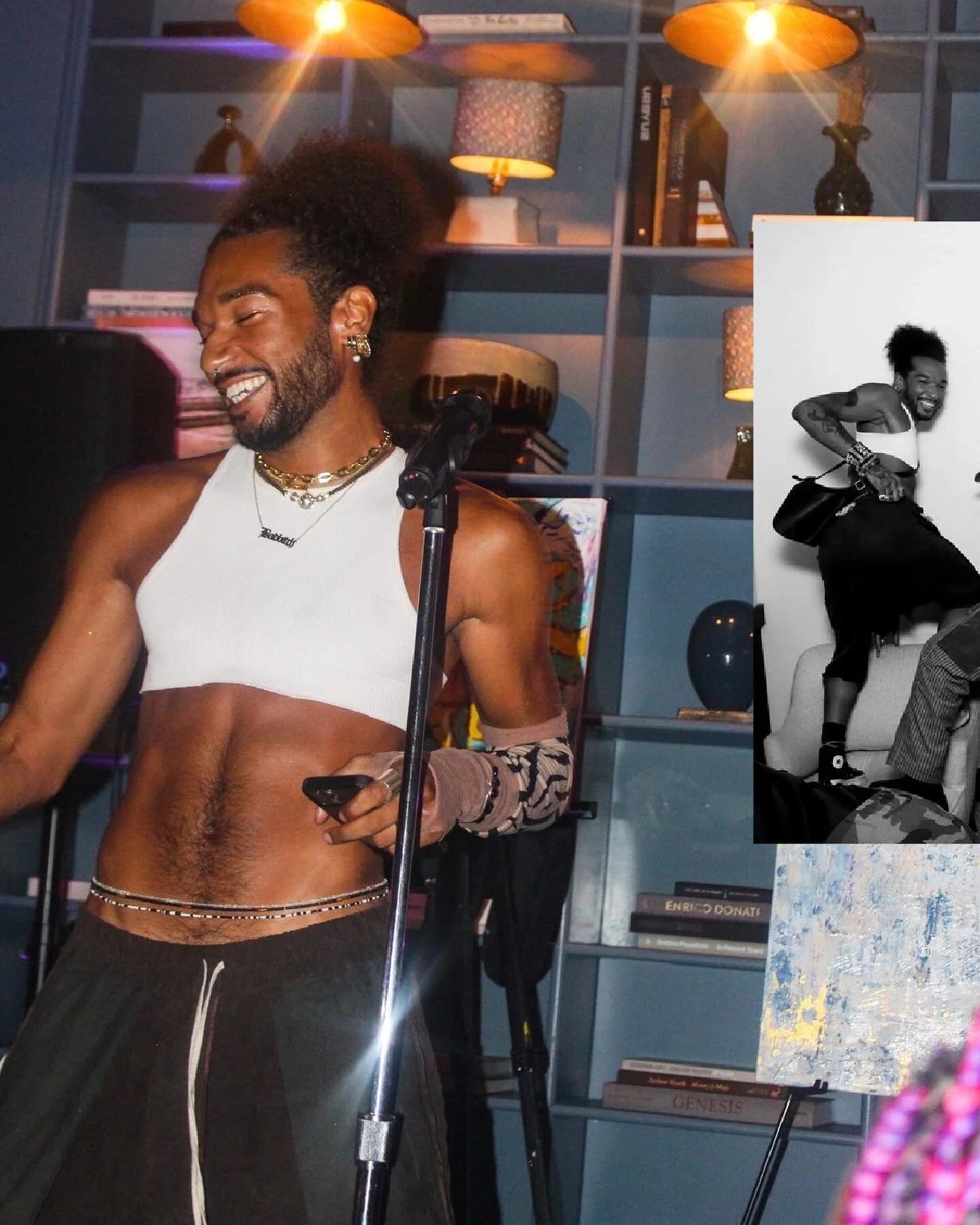 i am still on such a high after thursday night with @funkyreggaehouseparty at @sohohousenewyork - the radiant, ethereal @mypoeticlife herself invited me to read a few pieces for one of the best crowds i&rsquo;ve ever witnessed or been apart of. thank