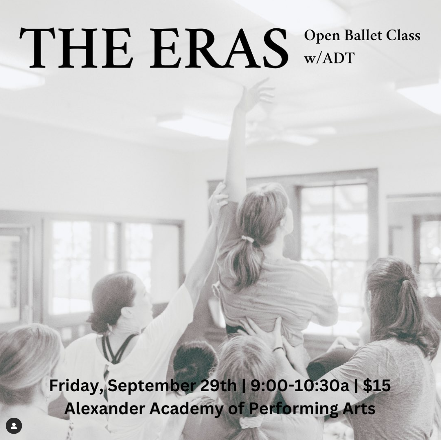 The Eras: Open Ballet Class