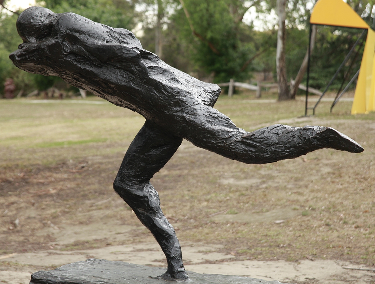Running Man by Rick Amor