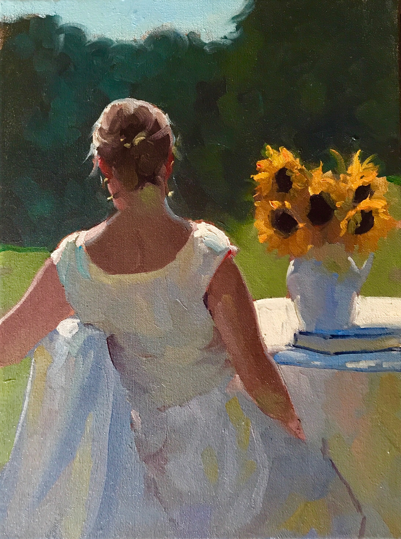 Figure in Sunlight