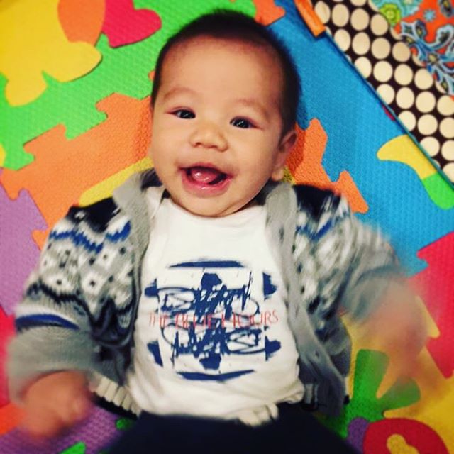 Our youngest (and most adorable) fan!