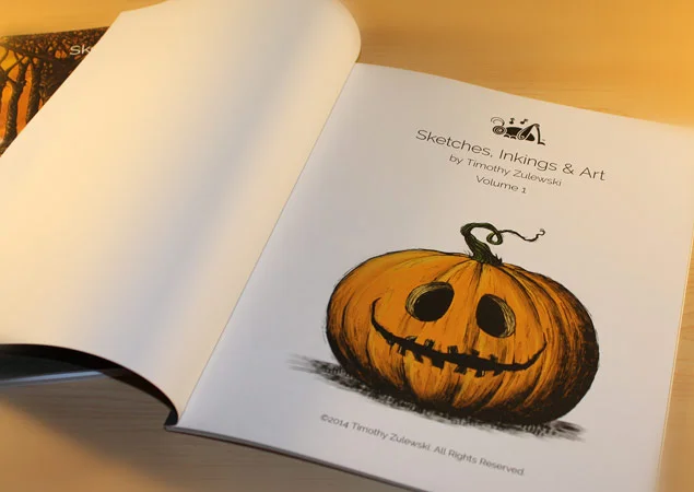 Sketches, Inkings & Art Page 1