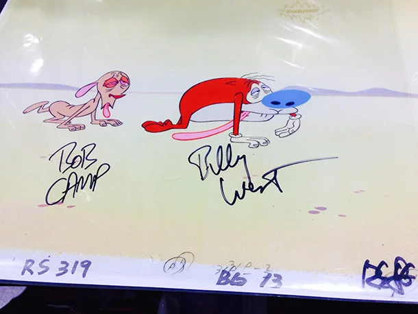 Ren & Stimpy animation cell