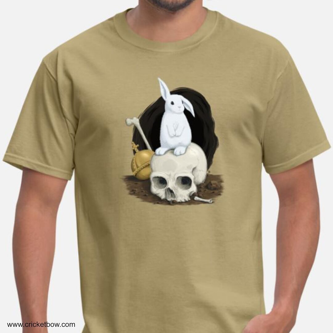 Two new shirts up in my Spreadshirt store. Rabbit of Caerbannog (with text on the back) and The Broken Pumpkin. Available in different styles and colors. 🙂 
https://www.spreadshirt.com/shop/user/cricketbow/
#rabbitofcaerbannog #holygrailrabbit #holy