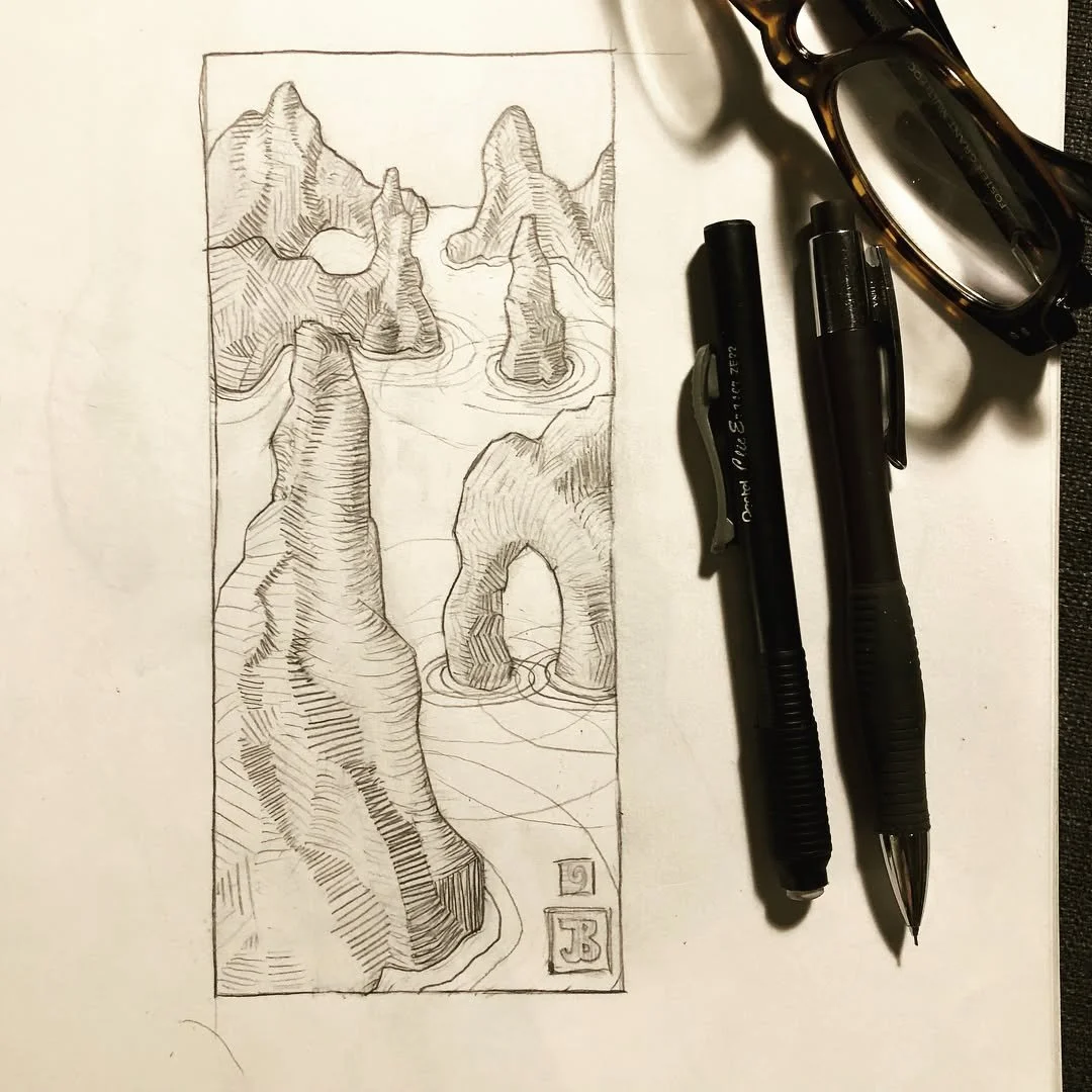 Karst studies. &mdash;&mdash;&mdash;&mdash;&mdash;&mdash;&mdash;&mdash;&mdash;&mdash;&mdash;&mdash;&mdash;&mdash;&mdash;&mdash;&mdash;&mdash;&mdash;&mdash;&mdash;&mdash;&mdash;-#drawing #drawings #pencil #pencils #pencilart #art #paper #paperart #pap