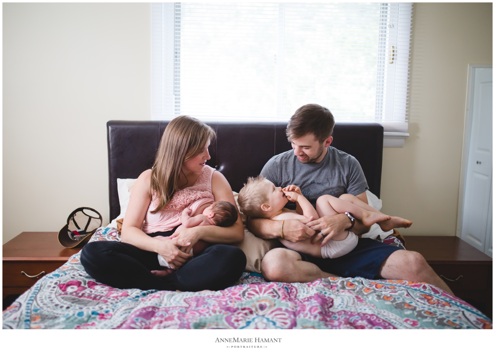 Lehigh Valley lifestyle newborn photographer