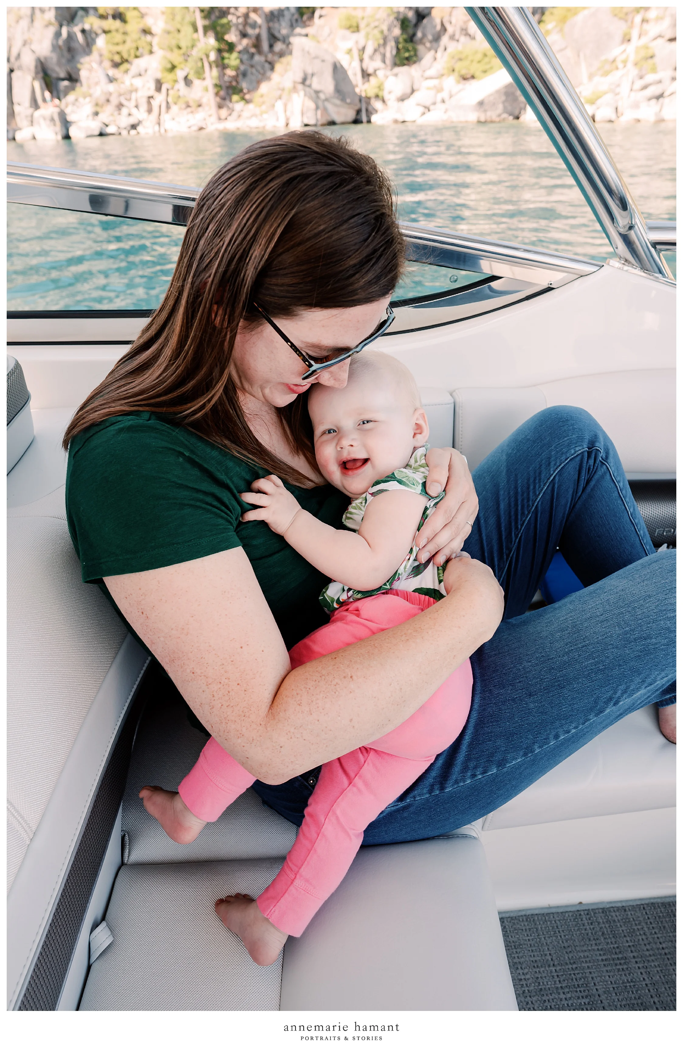 Documentary family photography on Lake Tahoe captures your family vacation and lake life. AnneMarie Hamant is an award winning photographer who travels to document her client’s most important memories.