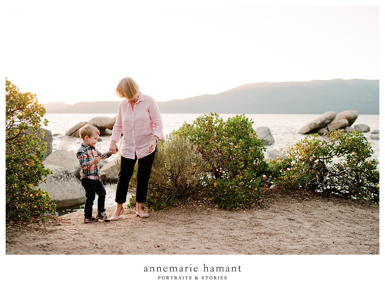 AnneMarie Hamant Portraits + Stories captures the loves of generations in her extended family sessions.