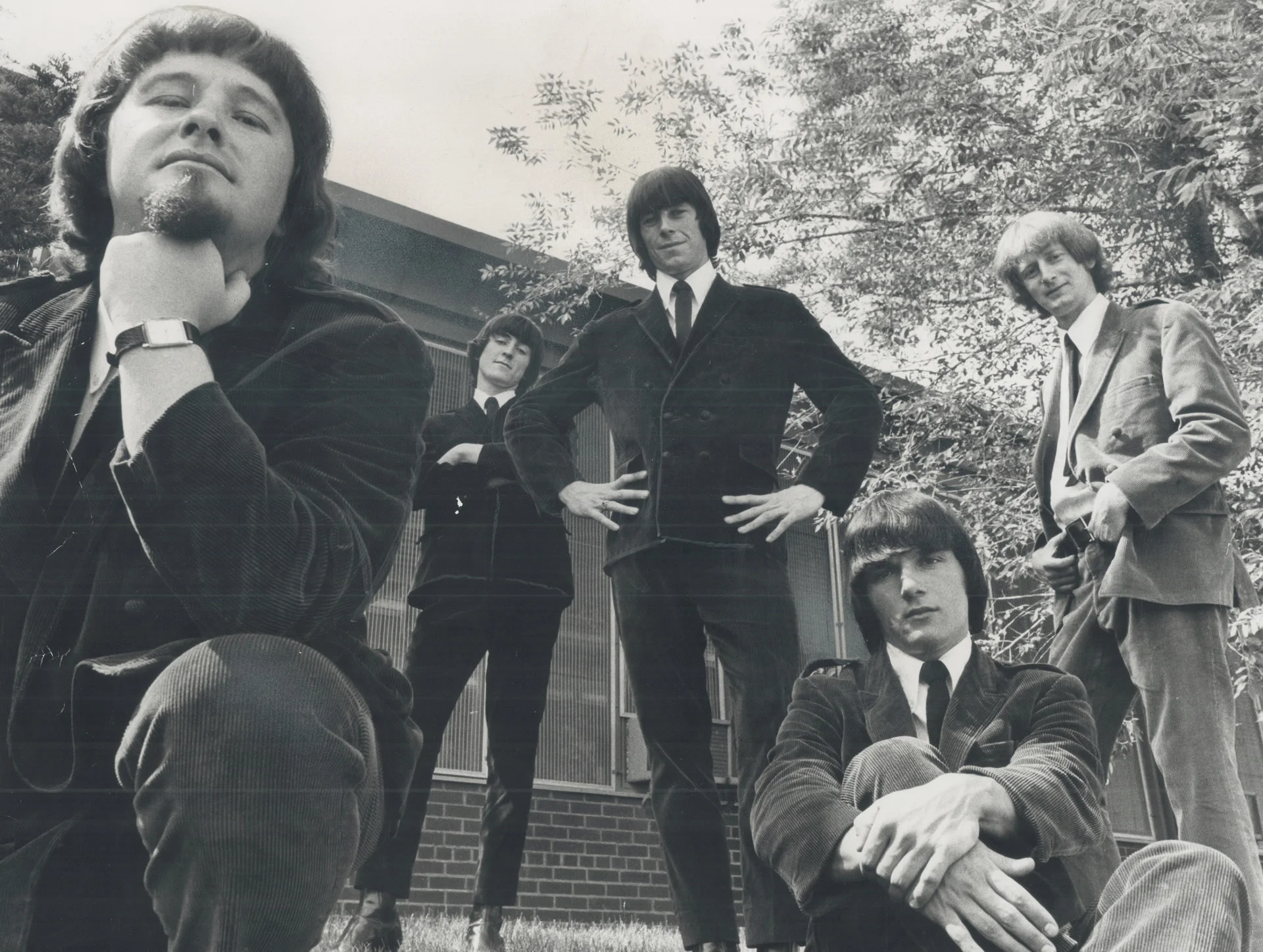Bob Murphy, Donnie Morris, Grant Fullerton, Pinky Dauvin and John Yorke.