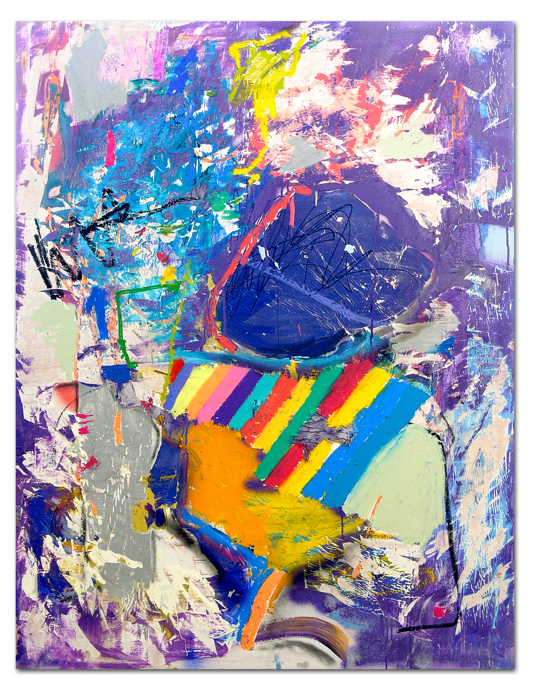 Multimedia Paintings by Cande Aguilar — The Artbo