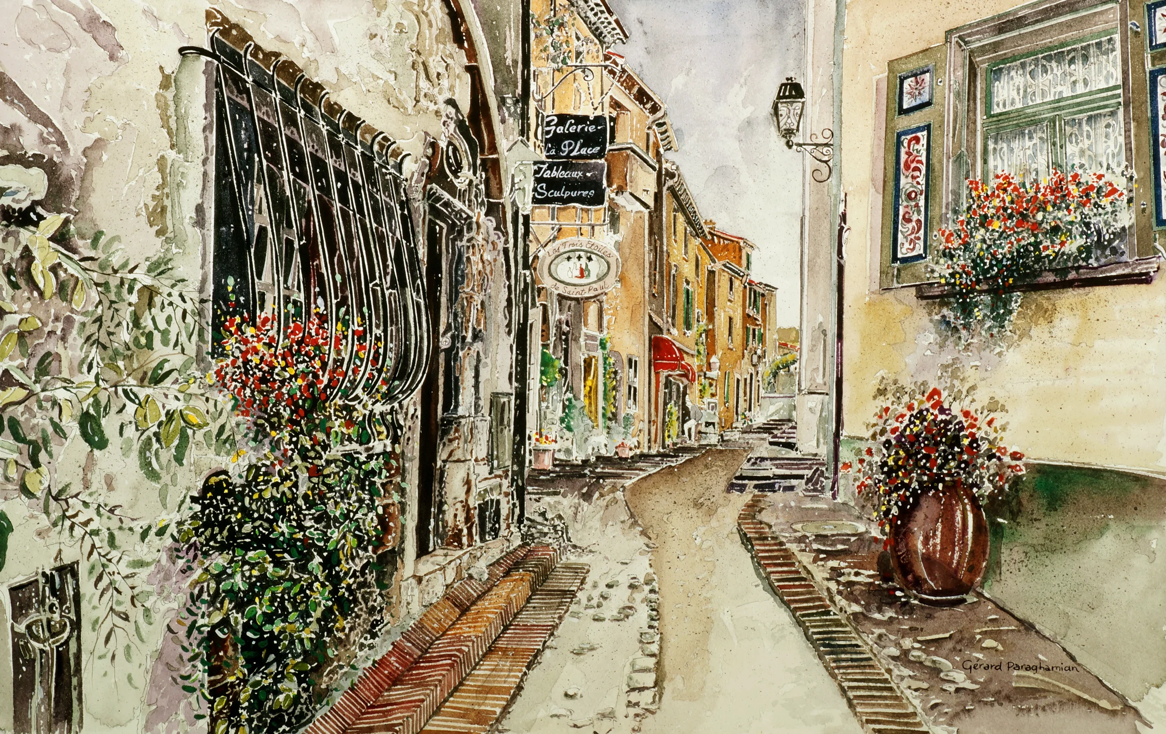 034 & 036 - (1page) Alleyway in St.Paul de Vence.jpeg