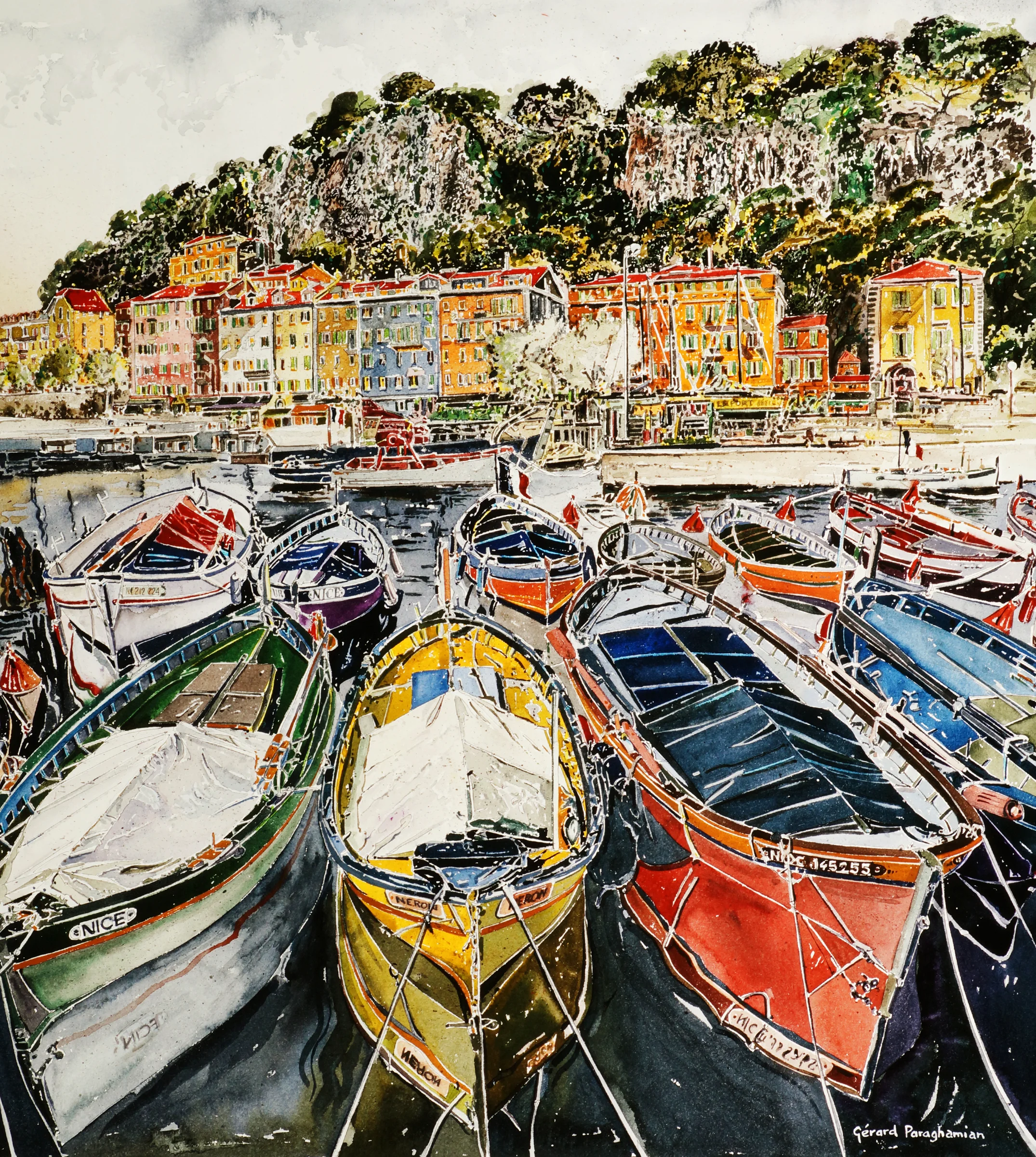 Port in Nice, from the Europe & French Riviera collection.