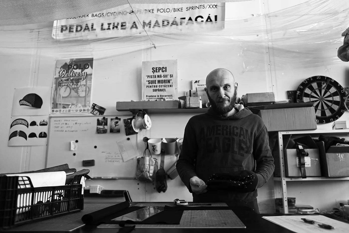 Bogdan Neagu, product designer and founder of Turific Handmade