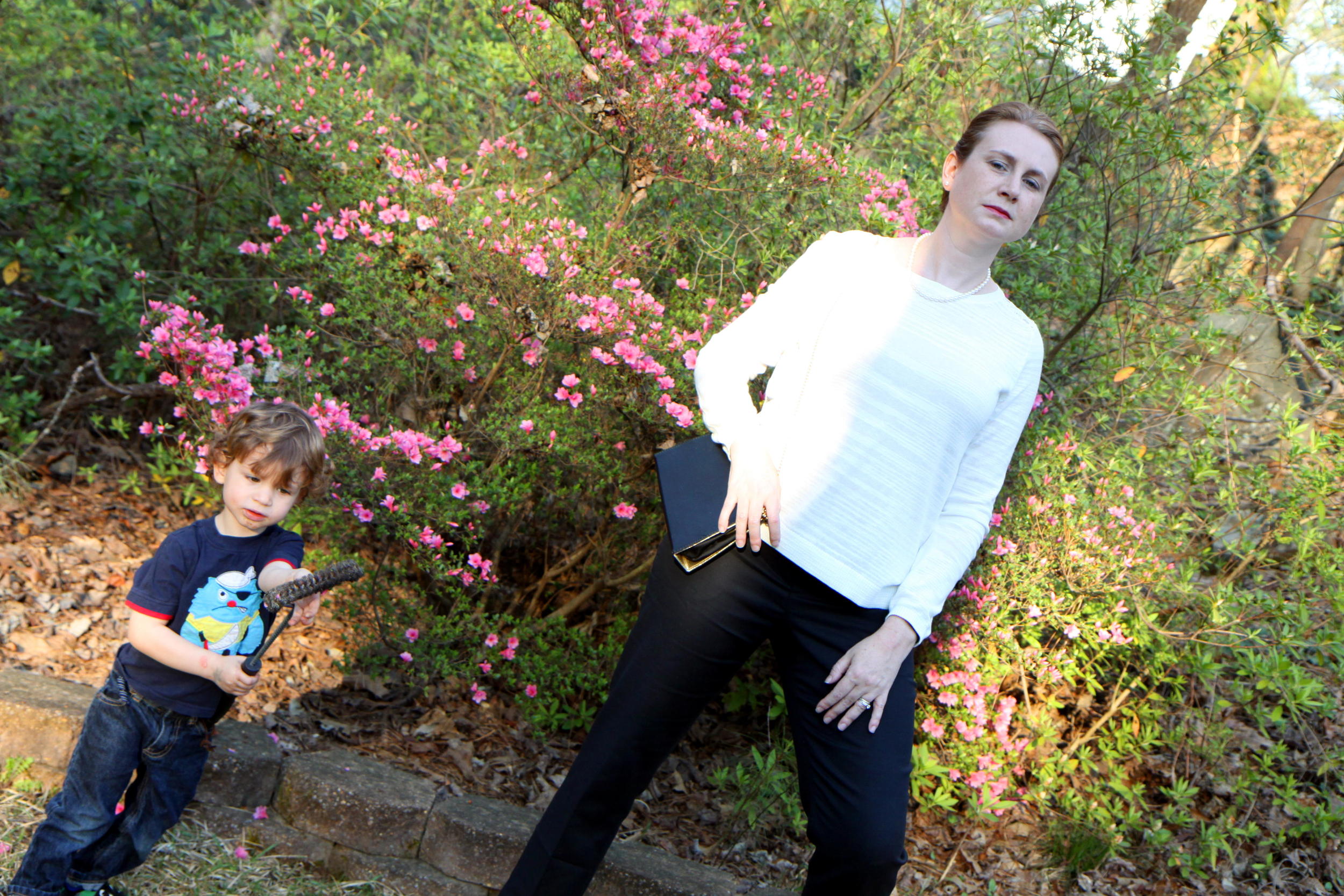An outtake for your pleasure. I think my kid may have been modeling too!