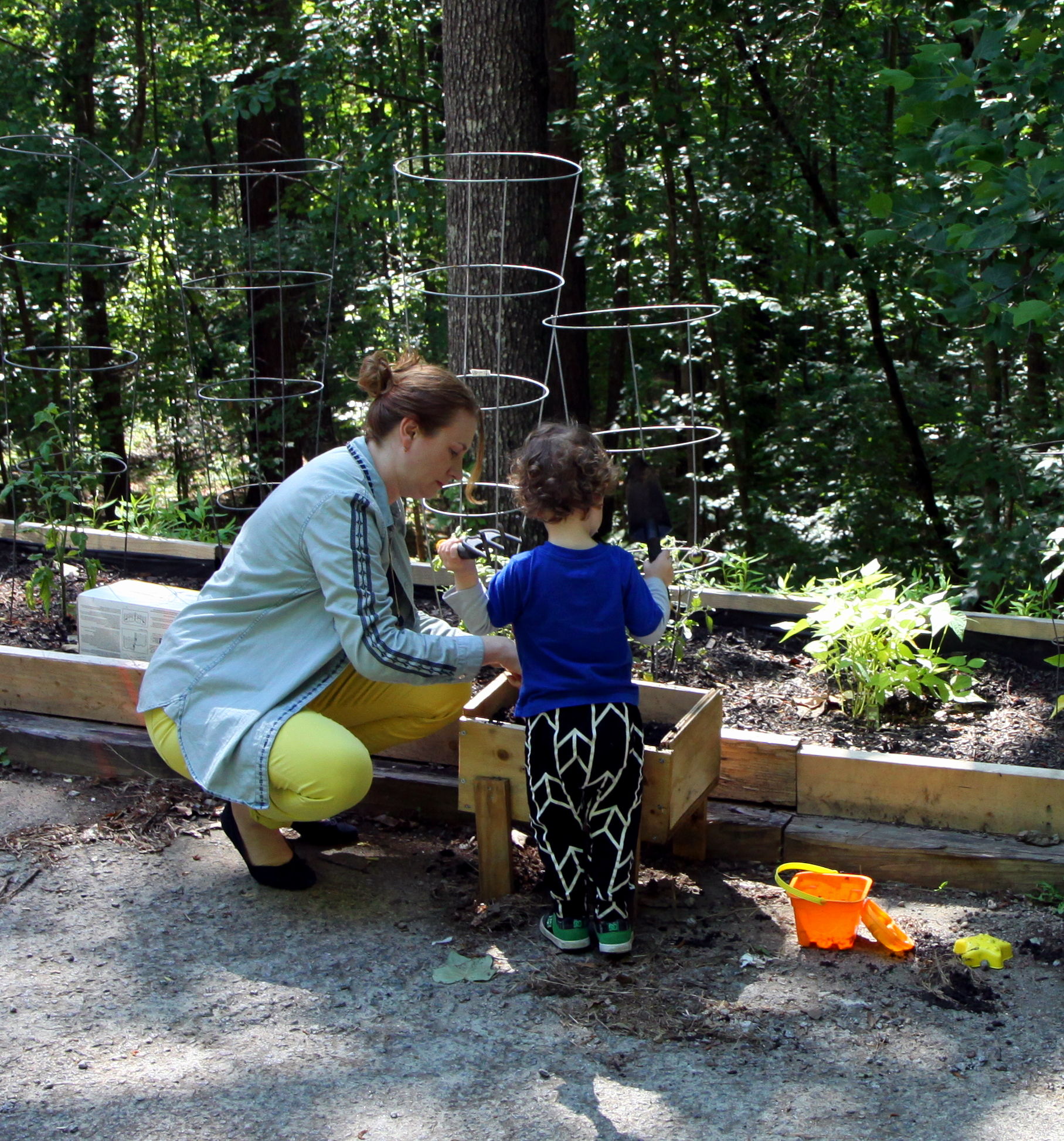So casual and comfortable, I can dig in the dirt with my toddler