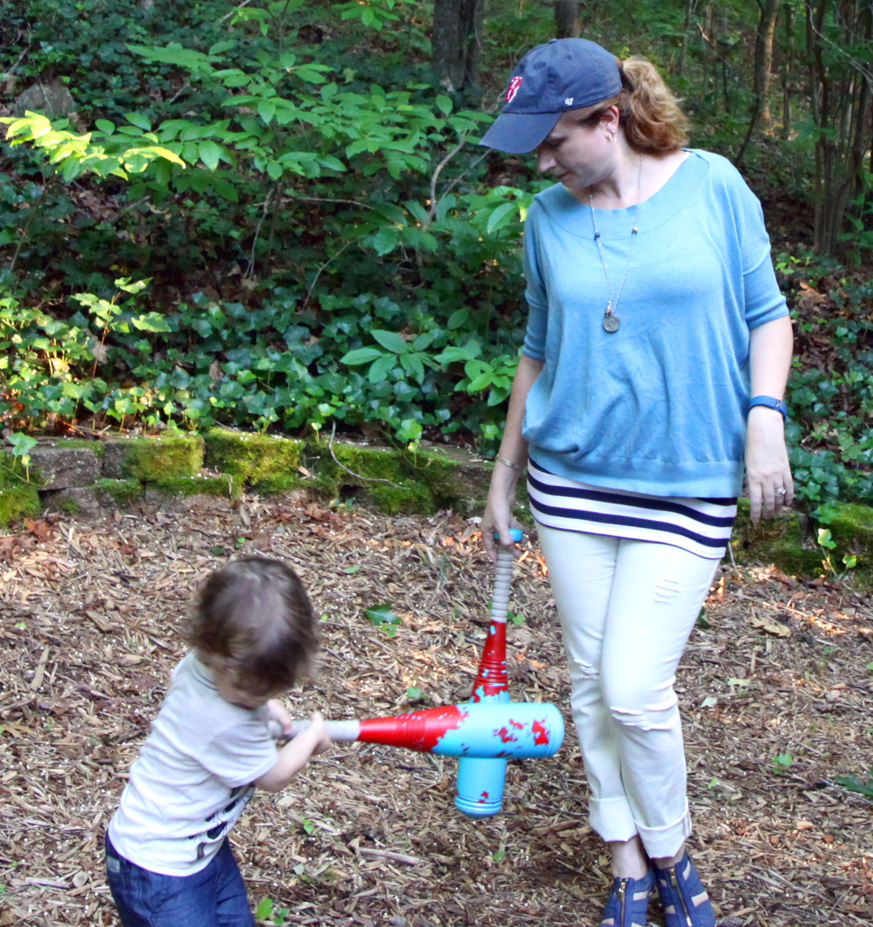 Perfect for play ball with your kid too! (Although maybe different shoes for running)