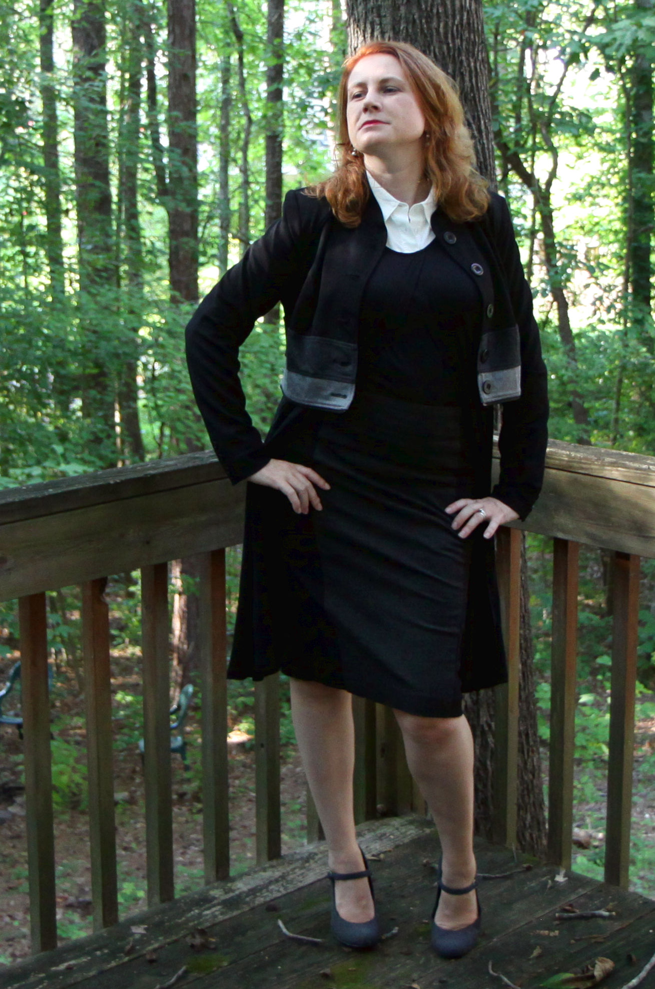 Long Professional Vest: Open