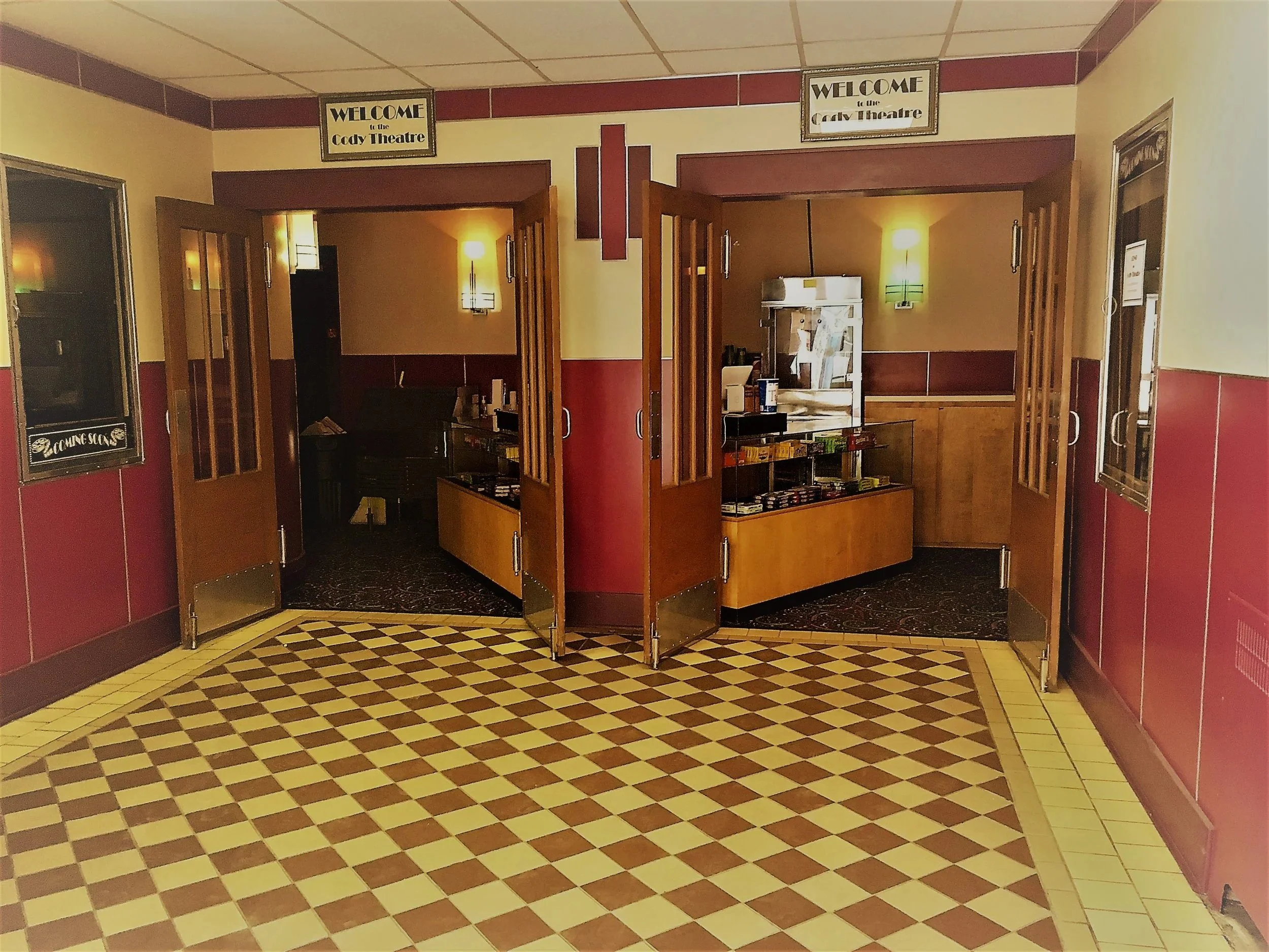 Before 2020 Cody Theatre Lobby