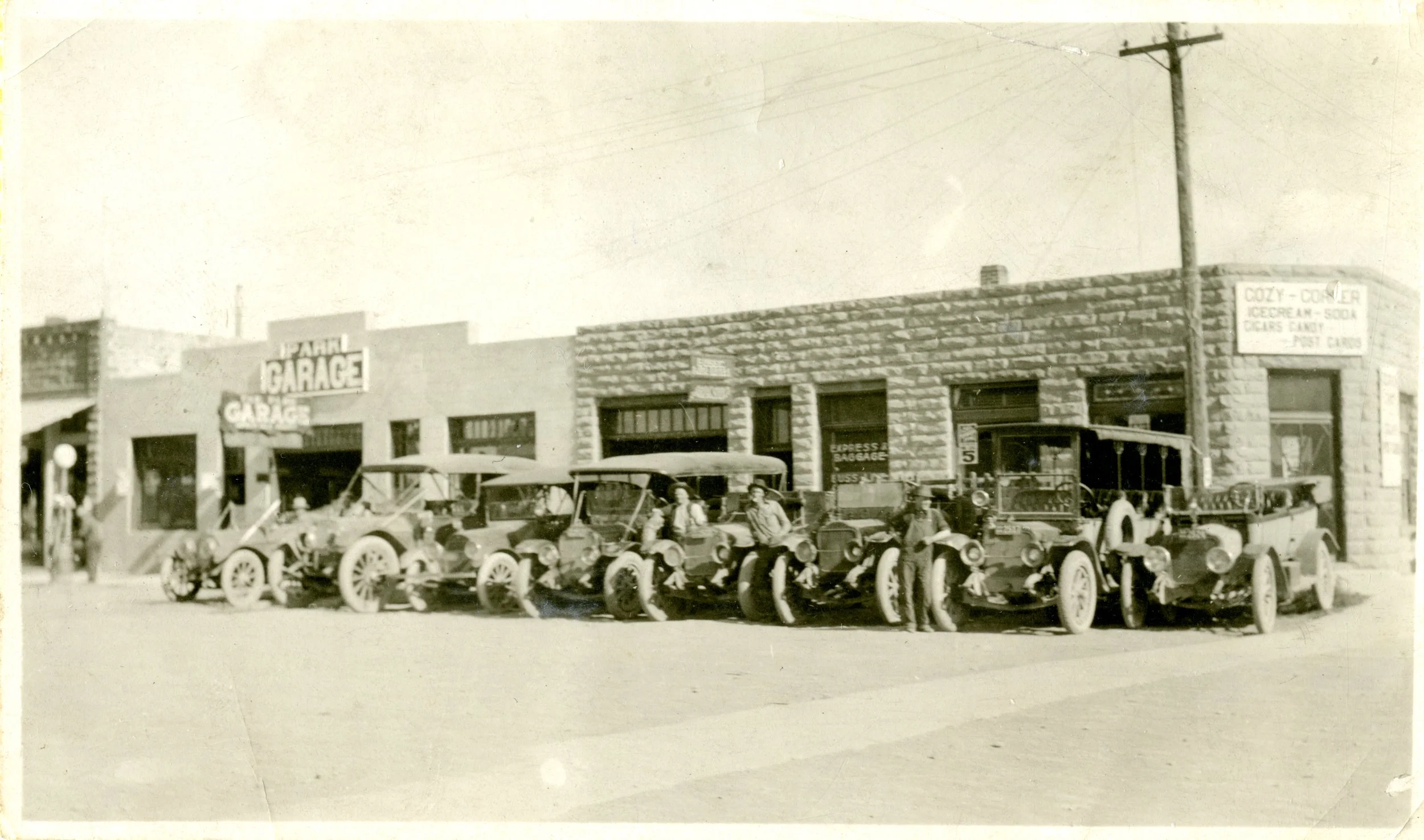 Park Garage; 1936 was converted into Cody Theatre