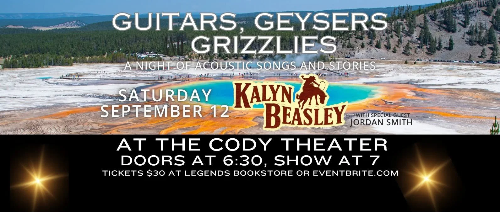 Kalyn Beasley: Guitars, Geysers & Grizzlies