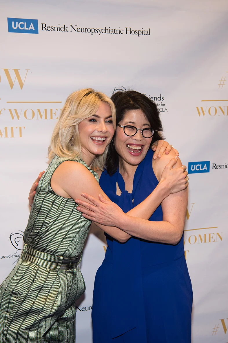 Wendy and Julaianne Hough at the Women’s Summit!
