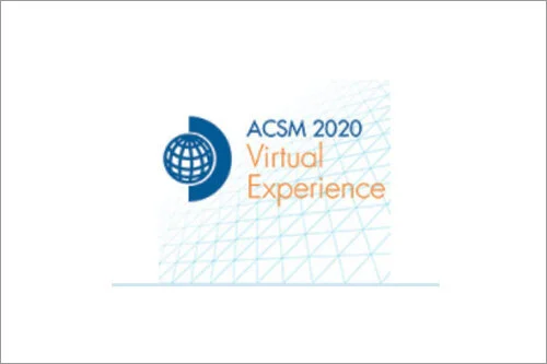 Keynote speaker for the American College of Sports Medicine