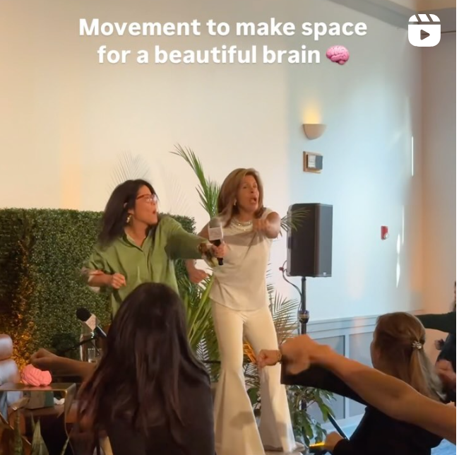 Making Space Wellness Weekend with Hoda Kotb
