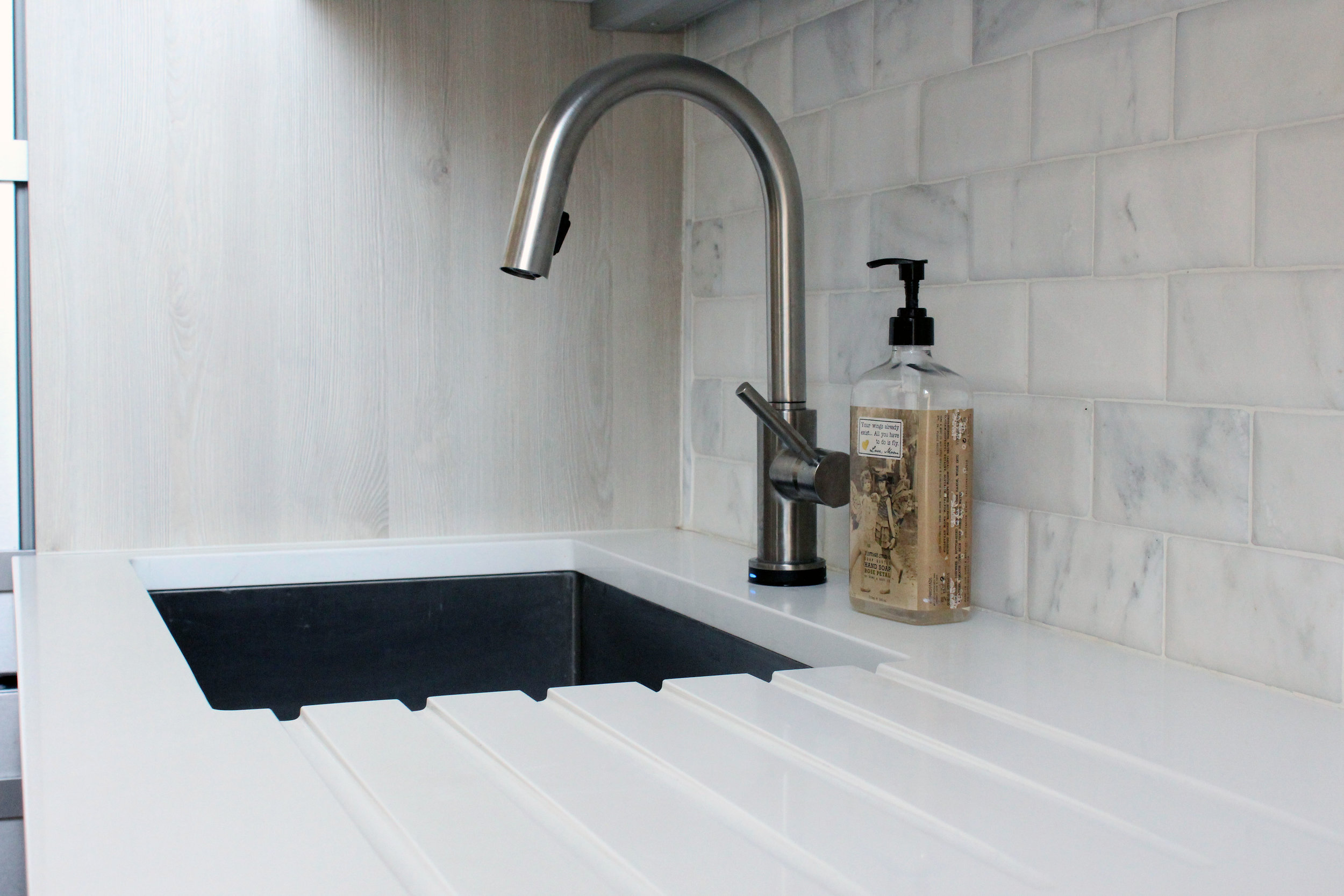 drainage countertop — FORO MARBLE CO. Brooklyn NY. Stone Fabrication -  Kitchens & Bathrooms