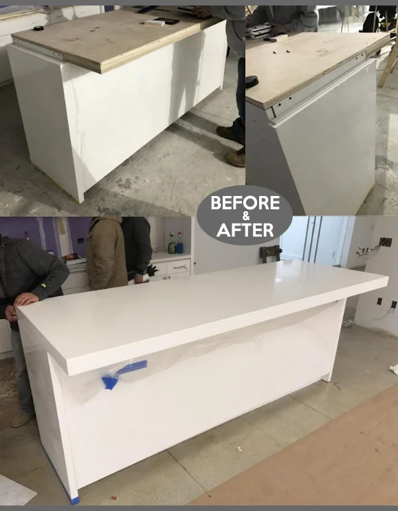 Quartz Island Counter Foro Marble Co Foro Marble Companyforo