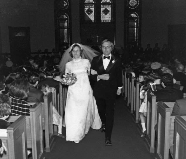 Even at our wedding, I found it hard to believe that this beautiful woman was marrying me.